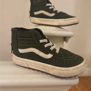 Kids Vans Green Sneakers Hightops